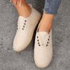 2024 New Ladies Shoes Slip-on Women's Vulcanize Shoes Fashion   High Quality Round Head Light Outdoor Casual Shoes Size 36-43