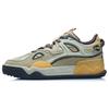Li Ning CF Flash Star Comfortable Non-Slip Shock Absorbing Low-Top Sneakers Men Sneakers Yellow Gray AGCR289-4