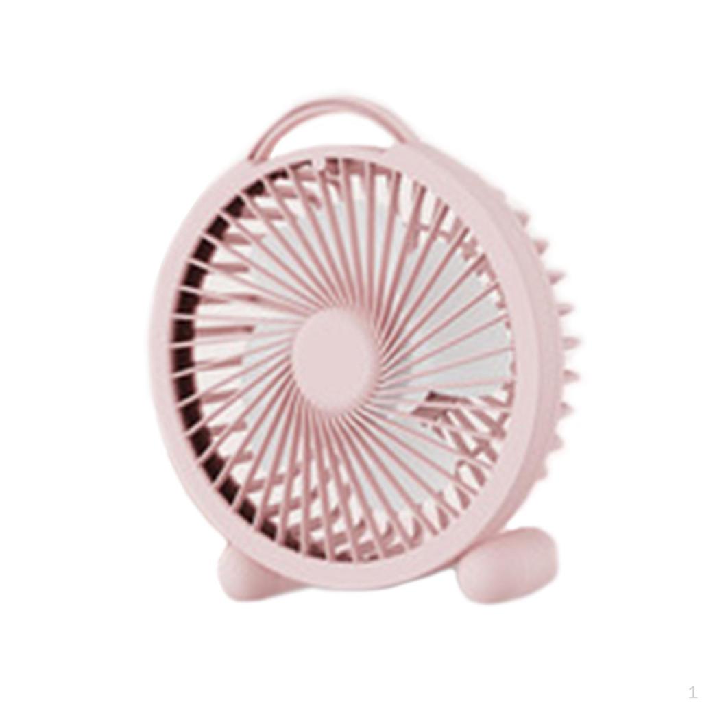 Desk Fan Air Cooling Decor Versatile Modern Lightweight Portable Personal Tabletop for Office