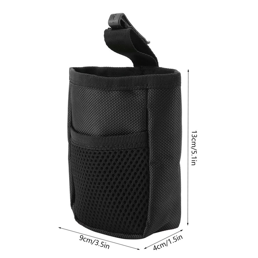 Сумка для лакомств для домашних животных, лакомства, обучение, послушание, поясная сумка, многофункциональные портативные принадлежности, черная