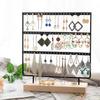 Earring Storage Rack Jewelry Display Stand, 3-tier 72-hole Earring Jewelry Rack for Hanging Earrings, Gifts for Women Girls