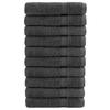 VidaXL Premium Quality Towels 10 Pcs, Shower Towels, Bath Sheets, Bathroom Guest Towels, 137174