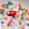 100 Pieces Mixed 8mm Mini Flower Resin Scrapbook Decoration Suitable for Diy Jeweled Hair Accessories