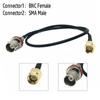 SMA Male To BNC Female Connector RG174 Adapter Antenna Signal Cable