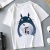 Plus Size Tops Women 'S T -Shirt Fashion Funny Totoro Print T Shirt Summer Harajuku Streetwear O -Neck Short Sleeve Tshirt Clothing