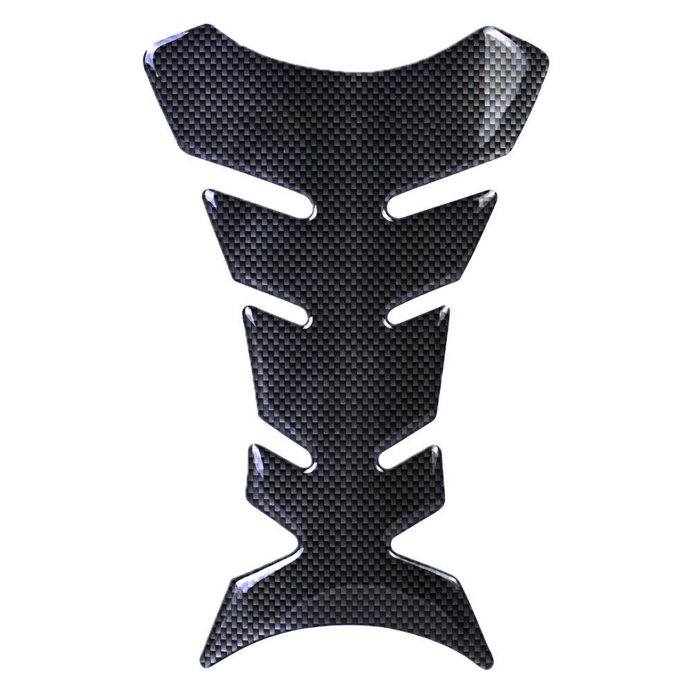 Universal Racing Car Fuel Tank Cap Motorcycle Accessories Carbon Fiber Sticker Decal Cover Tank Pad
