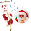 Santa Claus Climbing Beads Battery Operated Electric Climb Up and Down Climbing Santa with Light