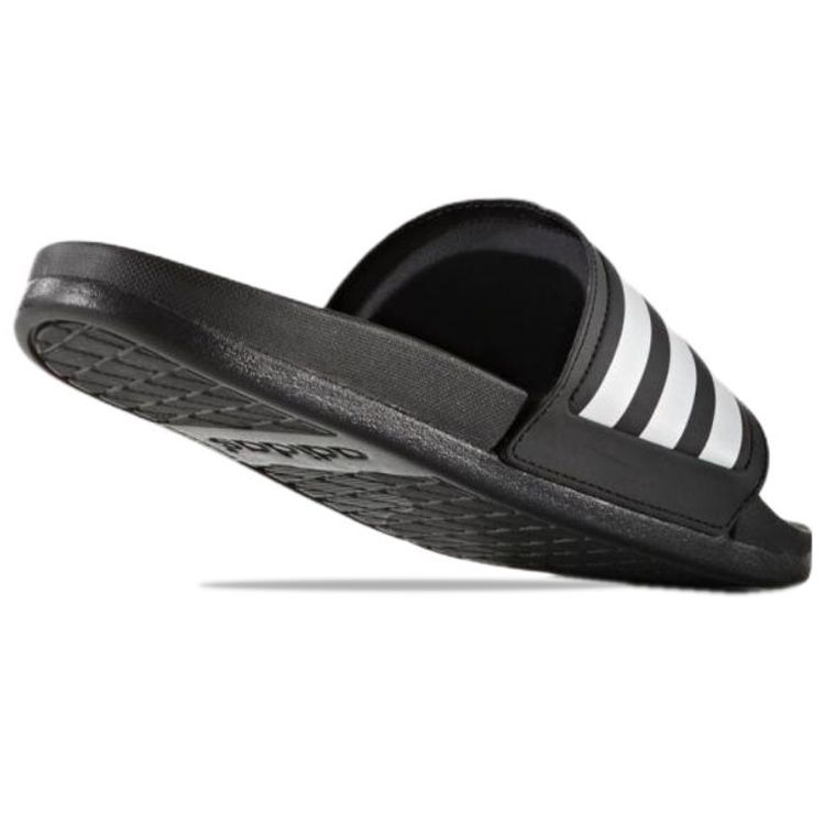 Adidas Adilette Comfortable Durable Slippers Women Footwear Black White BA9300