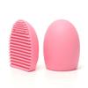 Cleaning Brush - Pink - 7.4x5.5 Cm - Silicone - Makeup Tool - Compact