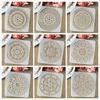 9Pcs/Set Mandala Round Geometry DIY Layering Stencils Painting Scrapbook Coloring Embossing Album Decorative Template