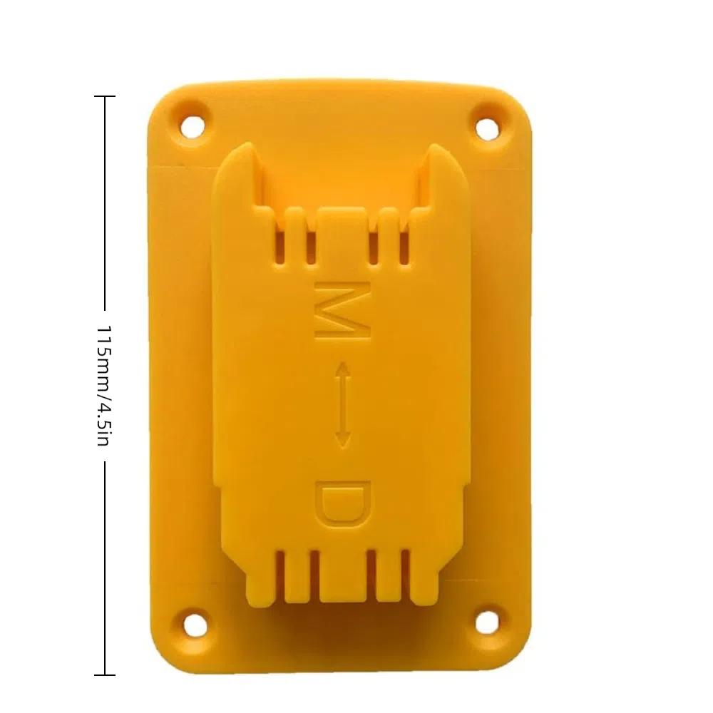 Wall Mount Power Tools Holder with Screws Tool Bracket  For Dewalt/Milwaukee 14.4/18V/20V