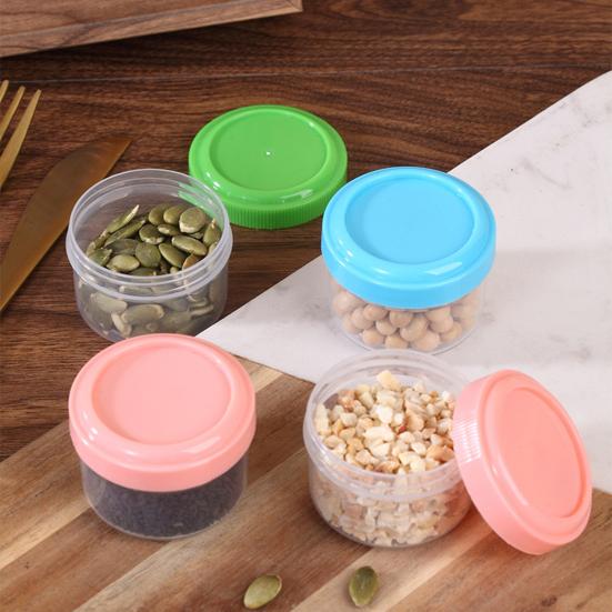1/4/6Pcs Snack Containers Small Food Storage Cups with Lids BPA Free Reusable Sauce Condiments Salad Containers