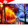5D DIY Full Diamond Painting Sale"Romantic"Diamond Embroidery Cross Stitch Home Decor