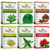 The Forest Herbs Natural Care From Nature 100% Natural Organic Amla, Shikakai, Bhringraj, Hibiscus, Henna And Indigo Powder For Hair Care