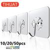 10/20/50pcs Self -adhesive Universal Hooks