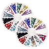 Nail Room Deco Stone Set, 712 Round 3, 2 Sets
