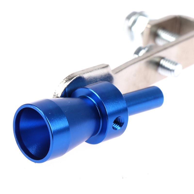 Car Size S 18Mm Turbo Sound Whistle Muffler Exhaust Pipe Auto Blow-Off Valve