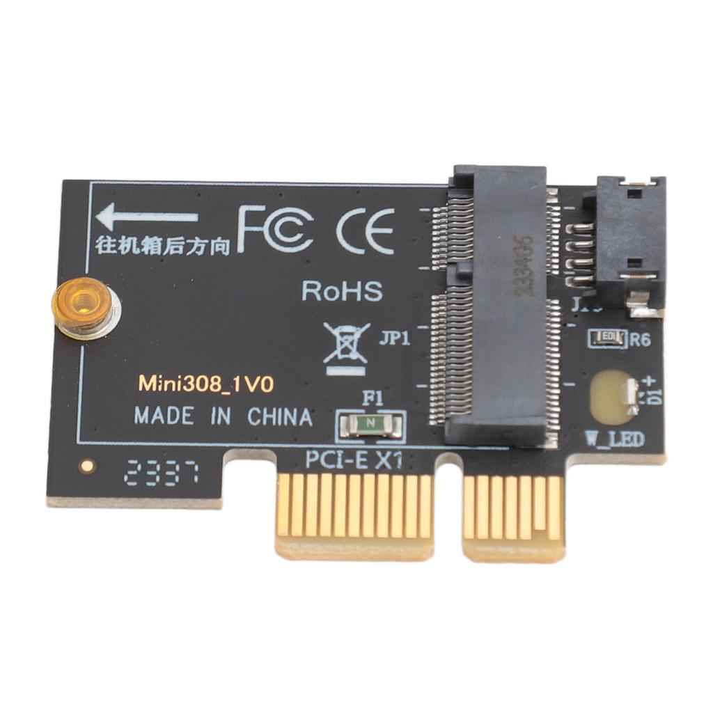 M.2 To PCIE X1 Adapter Card High Speed Data Transmission Pluggable M.2 To PCI Express X1 Mini