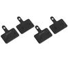 2 Sets Bike Disc Brake Pads High Sensitivity Balanced Rebound Semimetal Lightweight Portable Brake
