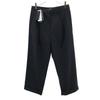 Unused Wool Blend Lame Slacks Pants W27 Black Cropped Length Women Used