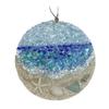 Beach Ocean Themed Christmas Ornaments Nautical Coastal Christmas Tree Hanging Ornaments with Starfish Seashell for Tree Home Decor