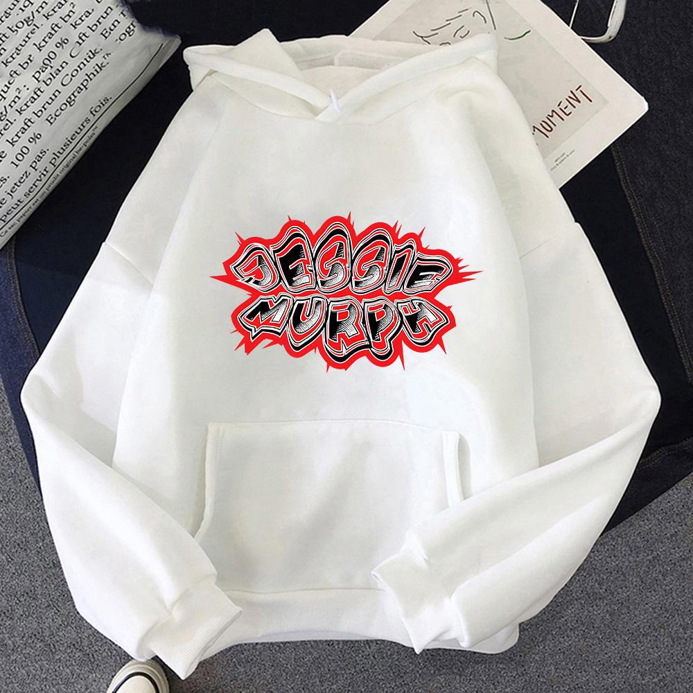 Hip Hop Jessie Murph Hoodie with Hooded Comfortable Sweatshirt Graphic Printing Casual Hooded Clothing Moletom Fleece Pullovers