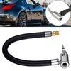 2PCS 20cm Car Tyre Inflator Hose Deflated Tyre Hand Air Pump Extension Tube Hose Tube Air Pump Adapter Quick Inflation Tube