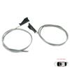 BSR12 Sunroof Repair Track Drive Pull Cables Left Right for Mercedes E Class W210 1996-2003 S Class W220 1998-2005 A2107800189 A2107800089
