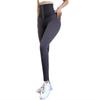 Double Breasted High Waisted Fitness Pants For Women, Elastic And Tight Fitting Sports Leggings, Training Peach Hip Yoga Pants For Women