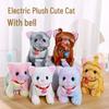 Electric Walking Plush Kitten Toy - Interactive Simulation Electronic Cat