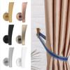 Durable Hold Modern Mounted Metal Hooks Wall Hanger Curtain Holdback Curtain Holder