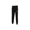 Paisley Knit Jogger Pants With Contrast Side Stripe Men Bottoms Black 534982-01