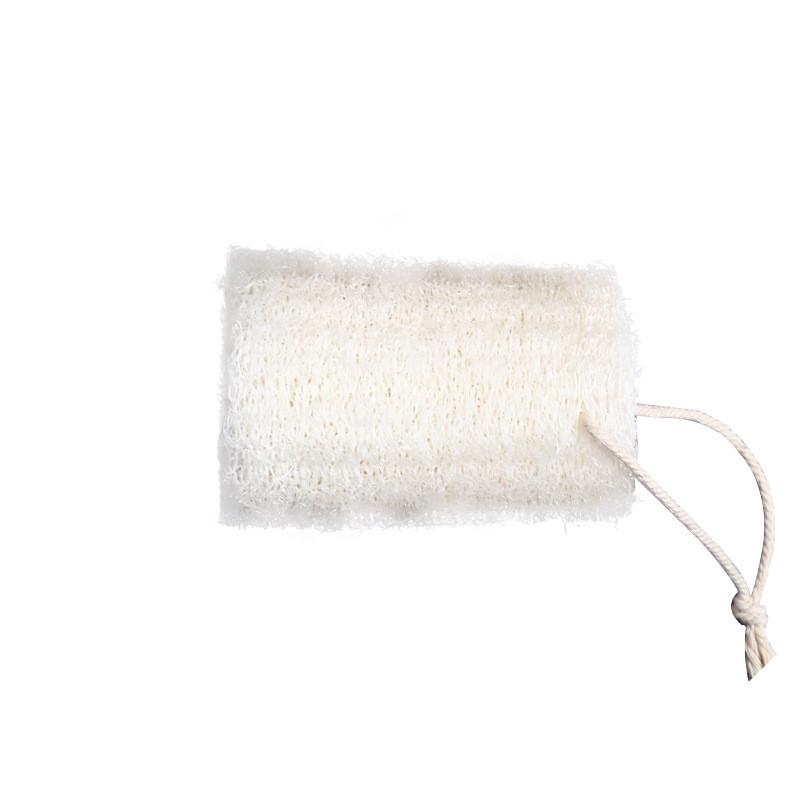 Cleaning Natural Loofah Sponge With Plastic Grip For Dishwashing Efficient