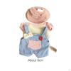 15cm Doll Apparel, Bottoms Collection, Headwear for Girls, Outfit Set, Plush Clothing