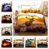 Fashion Technology Printing, 3D Digital Printing, Bedding, Duvet Covers, Pillowcases, Three-piece Sets