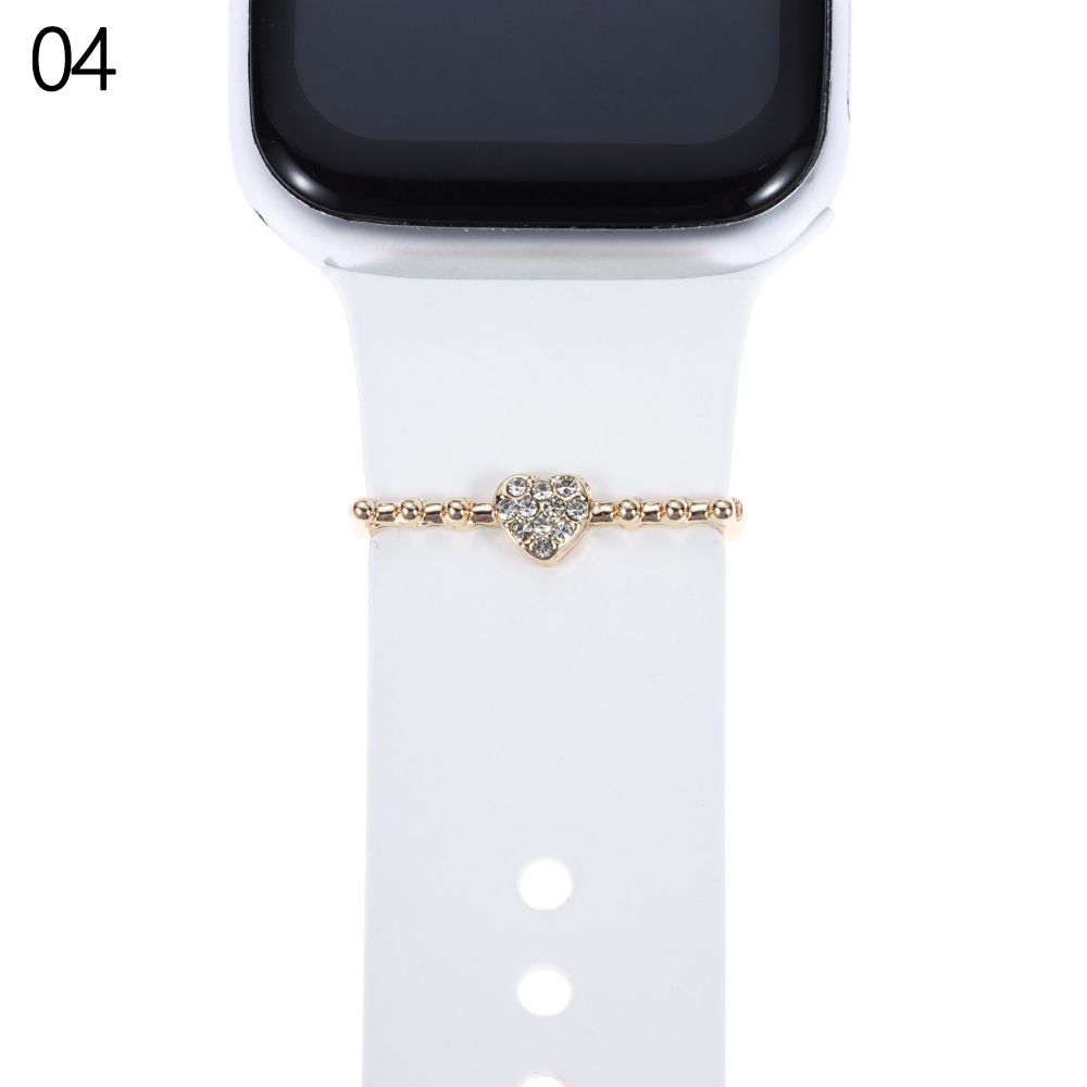 Креативный бриллиантовый браслет, ремешок для часов, украшение, декоративное кольцо, ремешок, аксессуары, подвески для наручных ремней