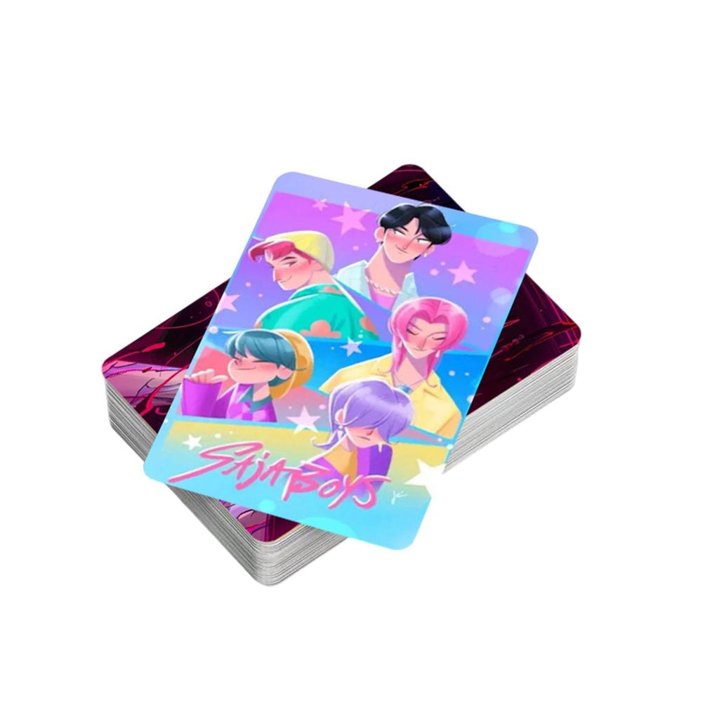 92 Double Sided HD Color Printed Photo Cards Of Anime Characters, Anime Peripheral Collection Cards, Stickers And Greeting Cards