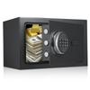 Home Safes Box Fireproof Waterproof Alarm System with Keypad and 2pcs Spare Key Digital Home