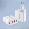 48W PD Charger QC3.0 Four-port Travel Charging Is Suitable for Apple and Xiaomi Mobile Phone Tablet Adapter