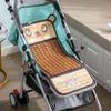 Breathable Ice Silk Rattan Stroller & Car Seat Cool Pad for Babies