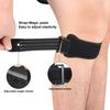 Knee Strap with Adjustable Compression for Patellar Tendon Support Ergonomic Silicone Pad Anti-Slip Design Knee Support Band