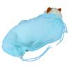 Cat Grooming Bathing Mesh Bag Pet Shower Washing Nails Cutting Ear Cleaning Tool (Sky Blue)