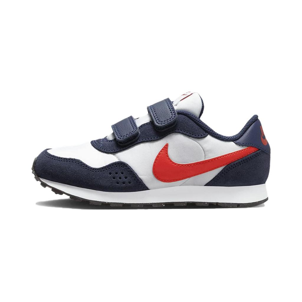 Nike MD Valiant PS Midnight Navy Picante Red Kids Sneakers Blue White Black CN8559-409