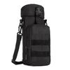 PHOENIX IKKI Multifunctional Water Bottle Pouch with Water Bottle Fits 750ml Water Bottles and Molle Camouflage Tactical and Military Black Holder,