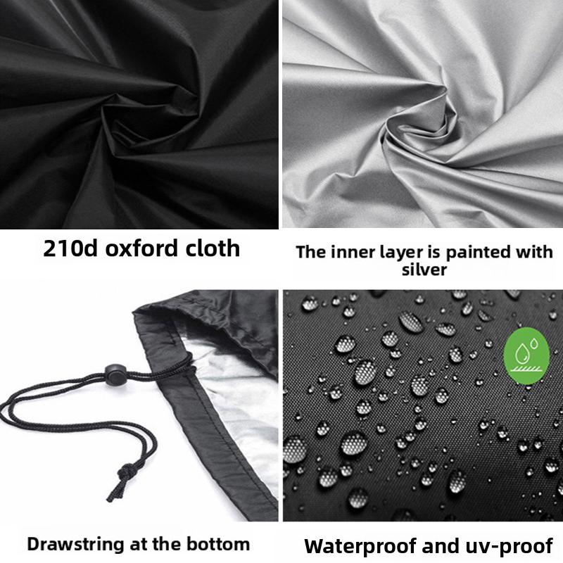 1PC Dust Protection Garden Durable Polyester Fabric Heavy-Duty Waterproof Sofa Cover Outdoor Rain Fits Most Double Sofas