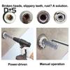 Stripped Screw Extractor Set 1/2 3/4 Inch Valve Faucet Wire Extractor Broken Bolt Remover Damaged Water Pipe Removal Tool