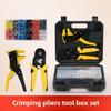 Wire Stripping & Crimping Pliers Set with Cold-Pressed Terminal Tool, Drop-Resistant, Sizes 6-4/6-6/10-6.