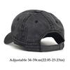 Wash Cotton Vintage Dad Hat Sun Protection Streetwear Hats Low Profile Cap  for Women Men Couple