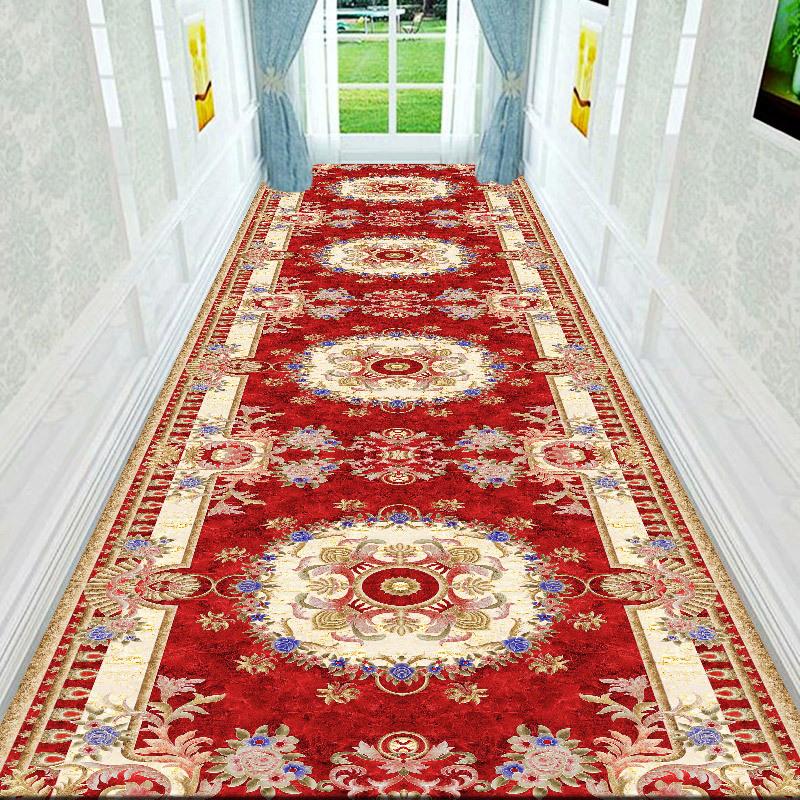 Modern Luxury Abstract Hallway Carpet Non-slip Corridor Aisle Runner Home Living Room Decor Stairway Rug Kitchen Floor Mat
