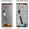 For Redmi 7A LCD Display with Frame Touch Screen Glass Panel Assembly